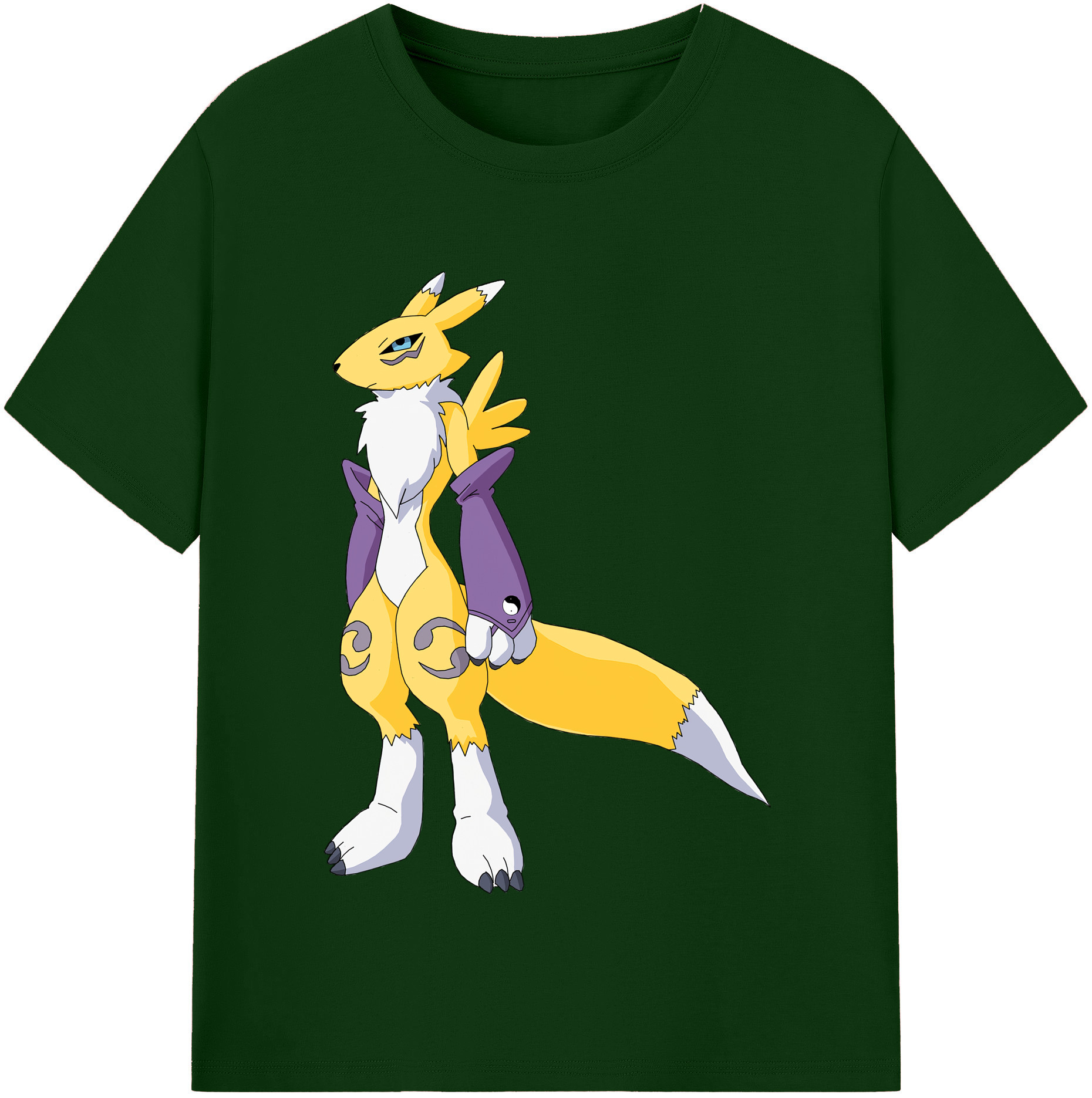 （画像用） Digimon デジタルモンスター/デジモン 綿100％半袖Tシャツ（フロントプリント）